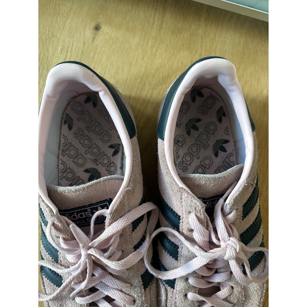 Adidas Handball Spezial Suede Sneakers 7 Low Top Retro Clear Pink Arctic Night - Picture 7 of 10